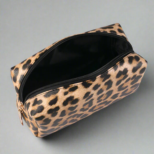 Leopard Makeup Bag