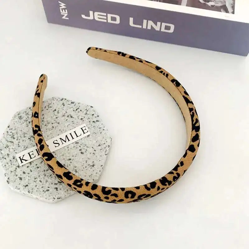 Leopard Print Headband / Hairtie