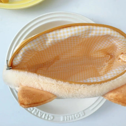 Cute cat toast pencil case