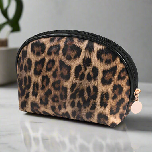 Leopard Makeup Bag