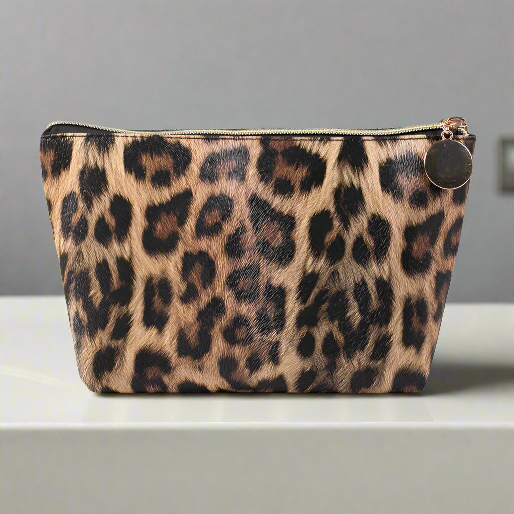 Leopard Makeup Bag