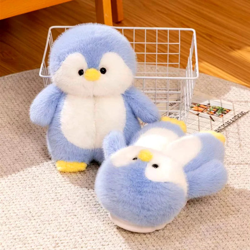 Fluffy Penguin Slippers