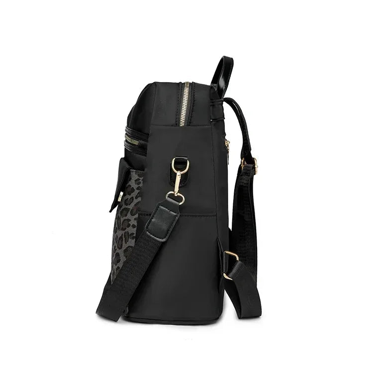 Leopard Print Backpack