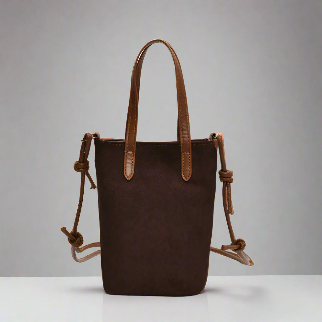 Crossbody Leopard Print Bucket Bag