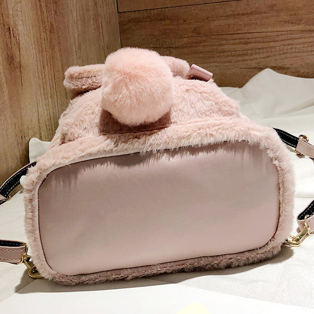 Plush Bunny Backpack