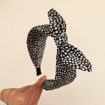 Leopard Bow Headband