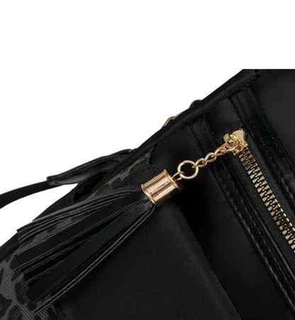 Leopard Print Backpack
