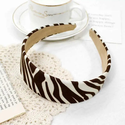 Leopard Print Headband / Hairtie