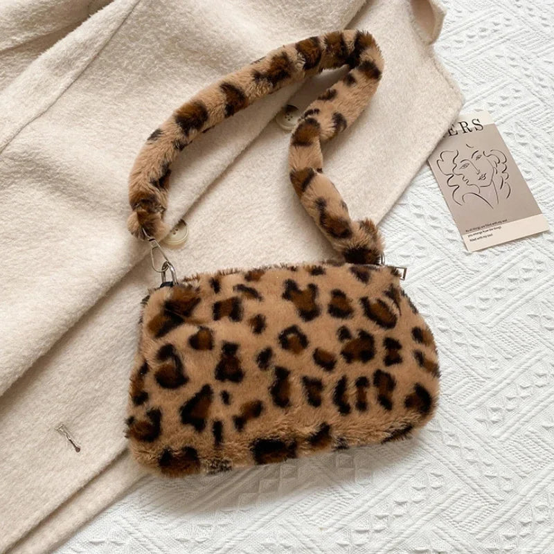Fluffy Shoulder Bag