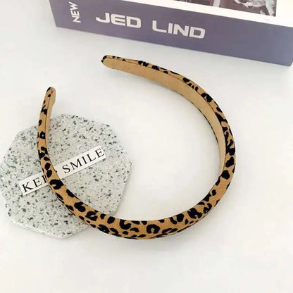 Leopard Print Headband / Hairtie