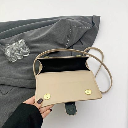 Retro Leopard Print Crossbody Bag