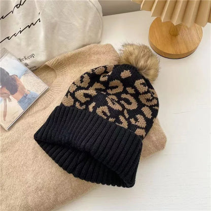 Leopard Print Beanie