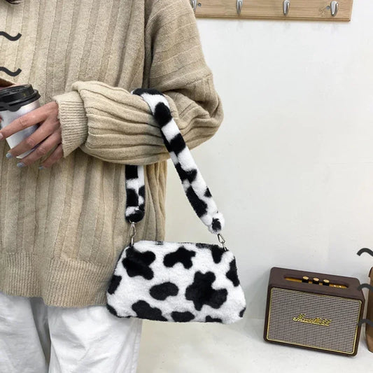 Fluffy Shoulder Bag