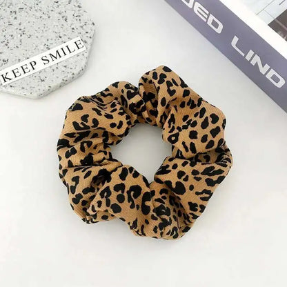 Leopard Print Headband / Hairtie
