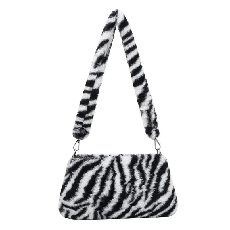 Fluffy Shoulder Bag