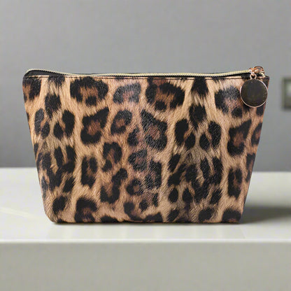 Leopard Makeup Bag