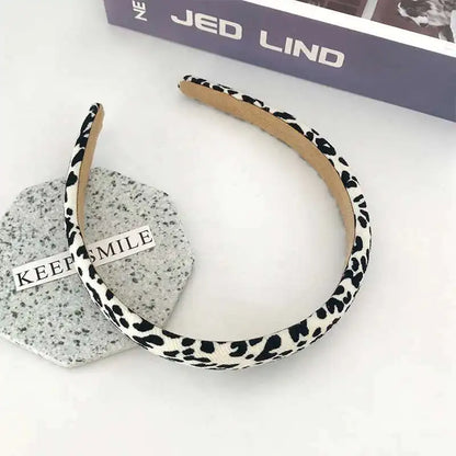 Leopard Print Headband / Hairtie