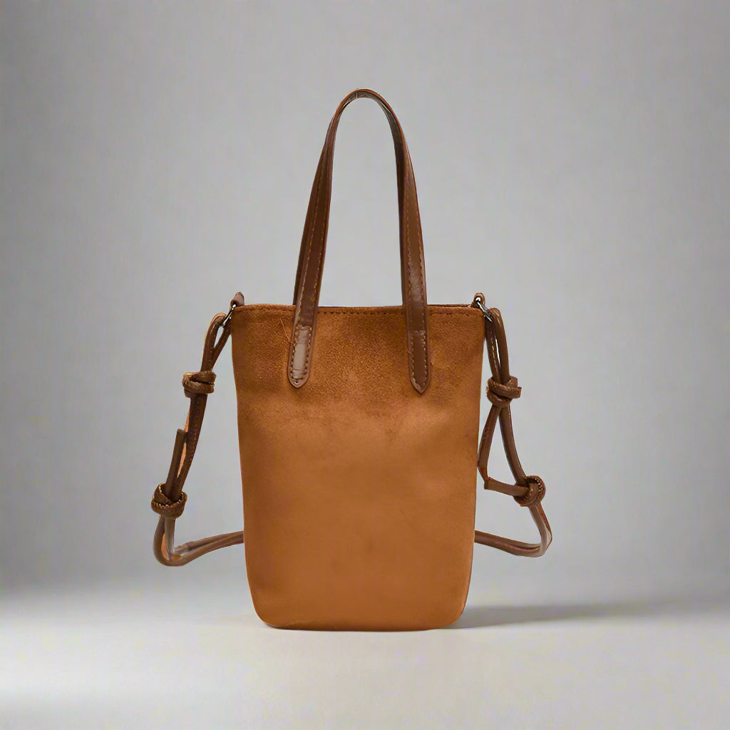Crossbody Leopard Print Bucket Bag