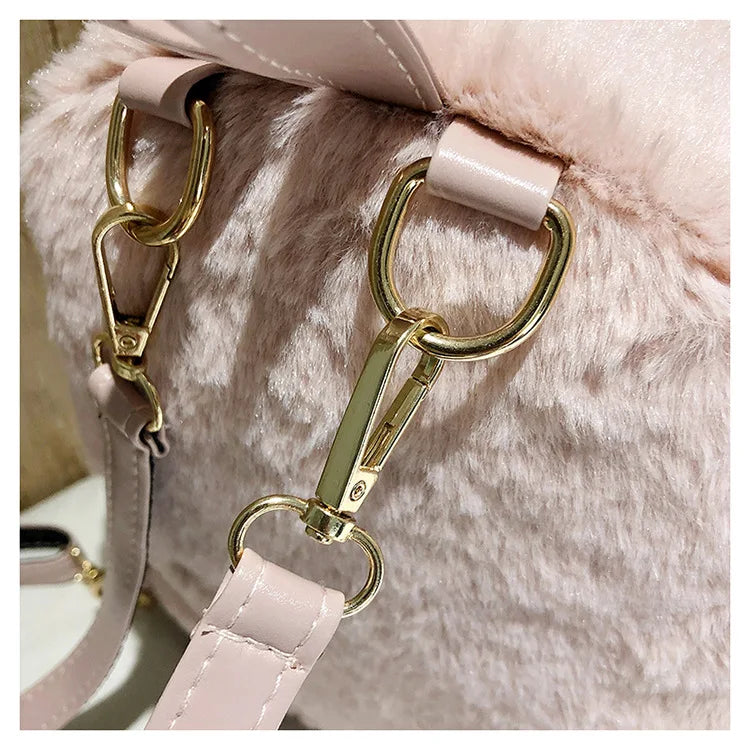 Plush Bunny Backpack